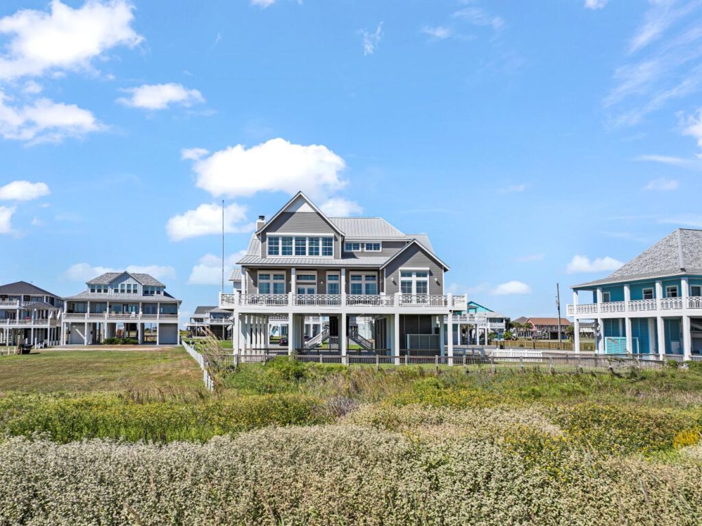 View from beach