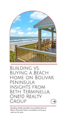 Pros and Cons of Builidng or Buying a pre existing beach home