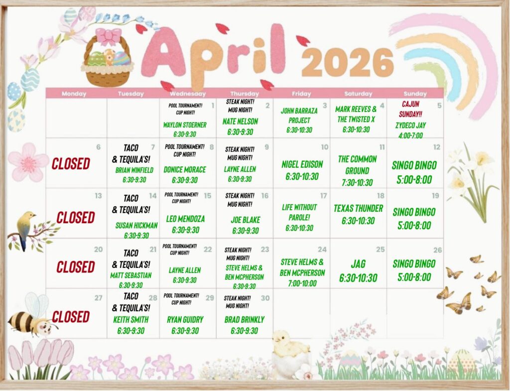 Nauti Beaver Hut Calendar