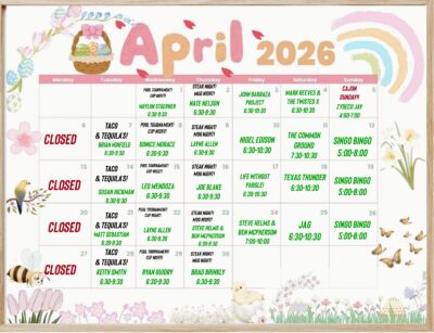 Nauti Beaver Hut Calendar