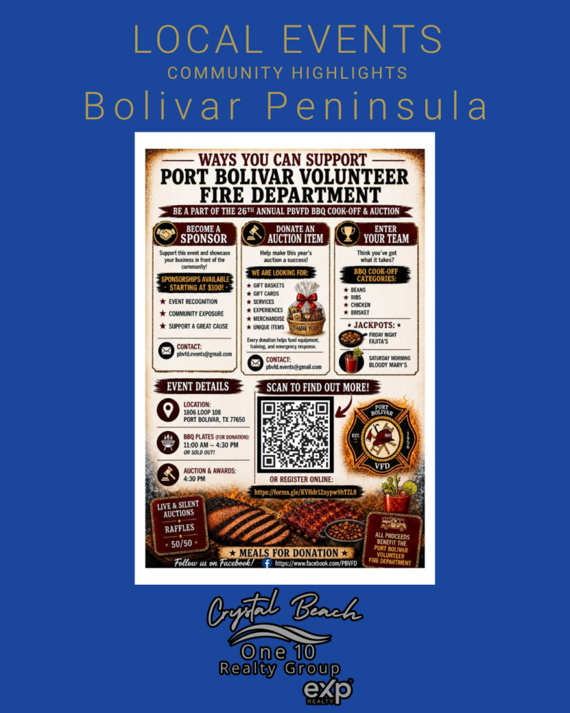 Port Bolivar Volunteer Fire Department BBQ cookoff